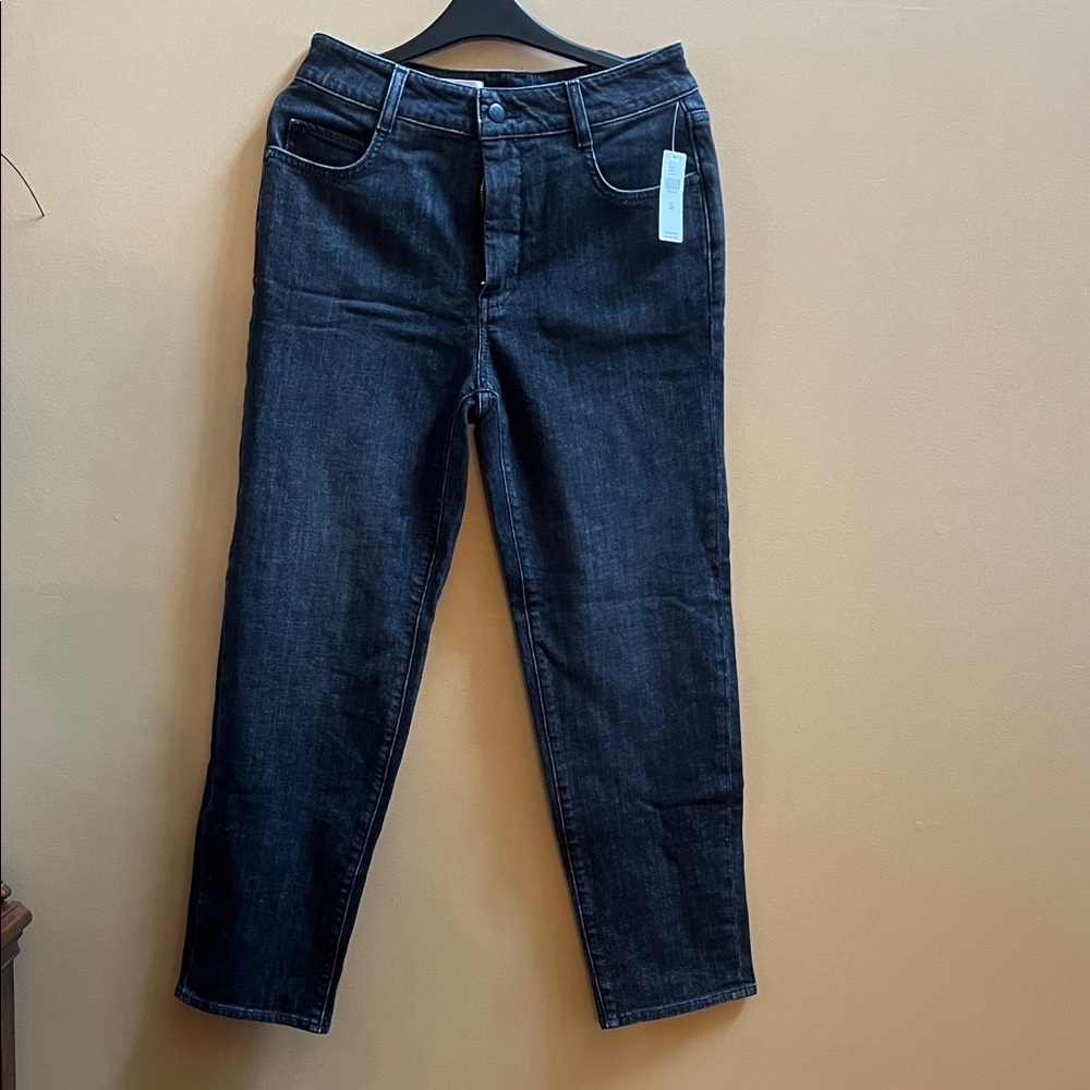 Pilcro Anthropolgie Dark Blue Straight Leg Women's Jeans
